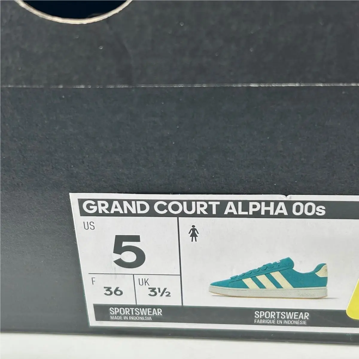 Adidas shoes - Grand Court Alpha 00s - Grand Court Alpha - Blue 2