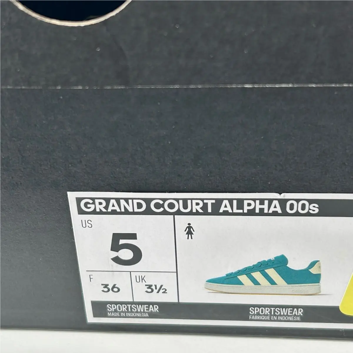 Adidas shoes - Grand Court Alpha 00s - Grand Court Alpha - Blue 3