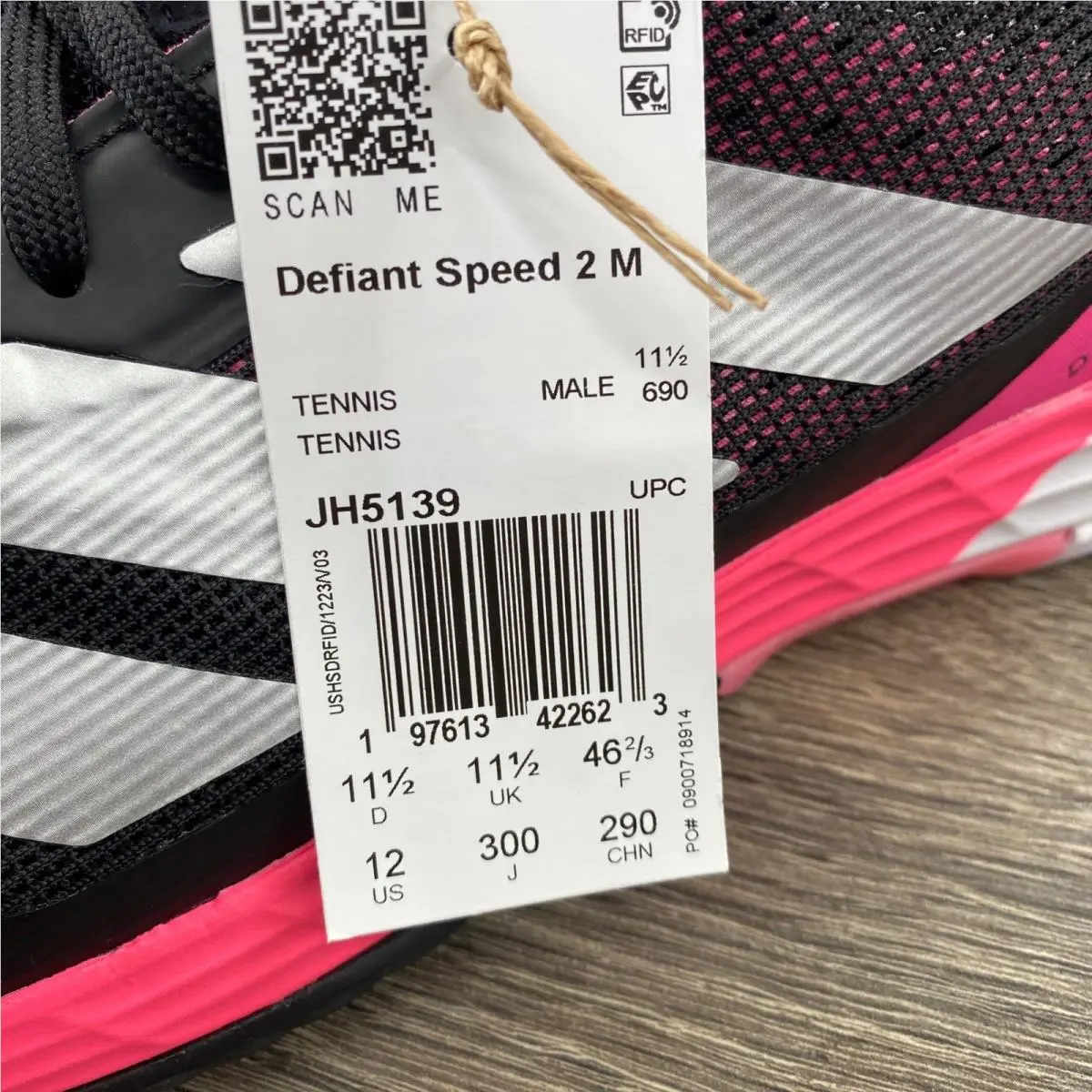 Adidas shoes - Defiant Speed 2 M - Defiant Speed - Black 3