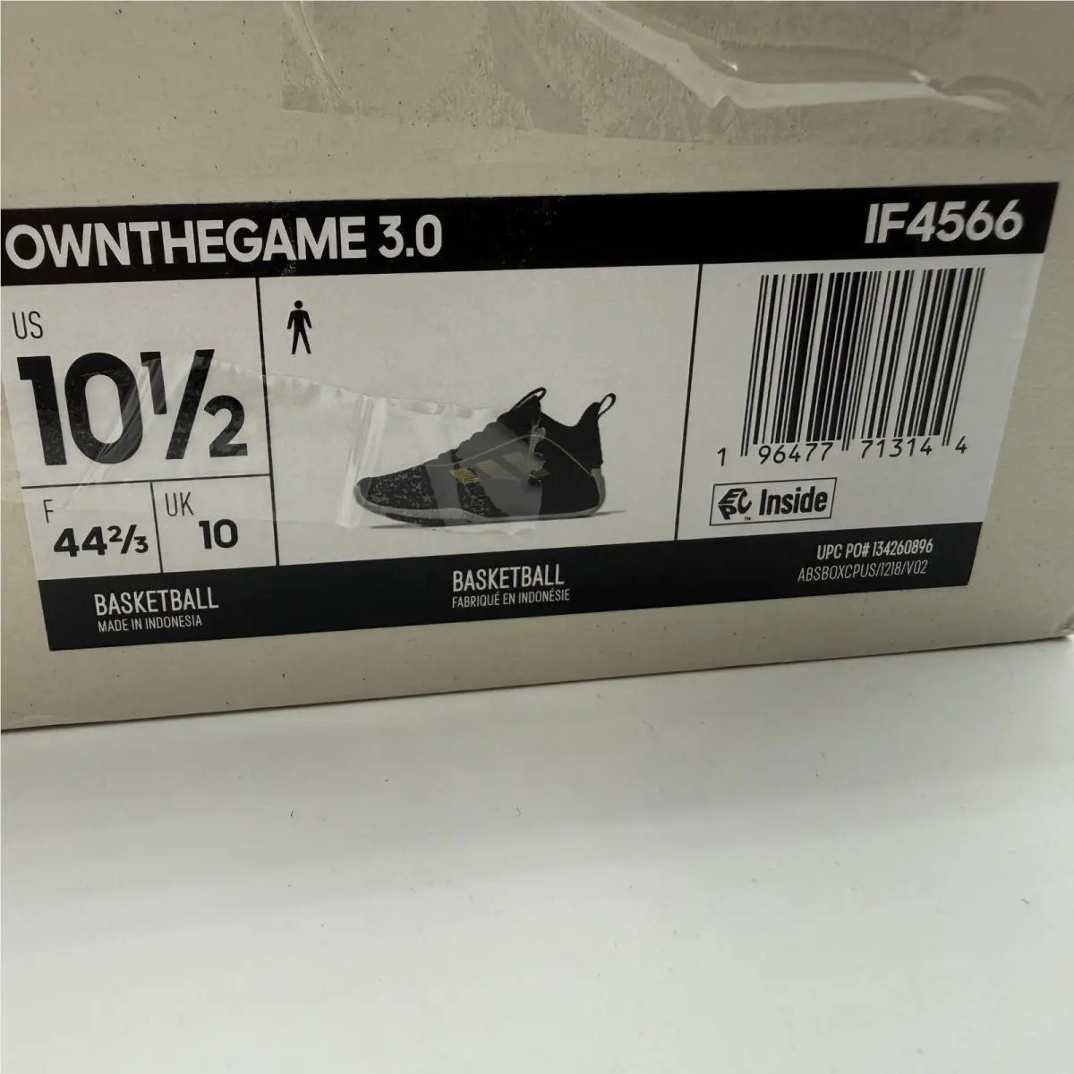Adidas shoes - OwnTheGame 3.0 - OwnTheGame - Black 0