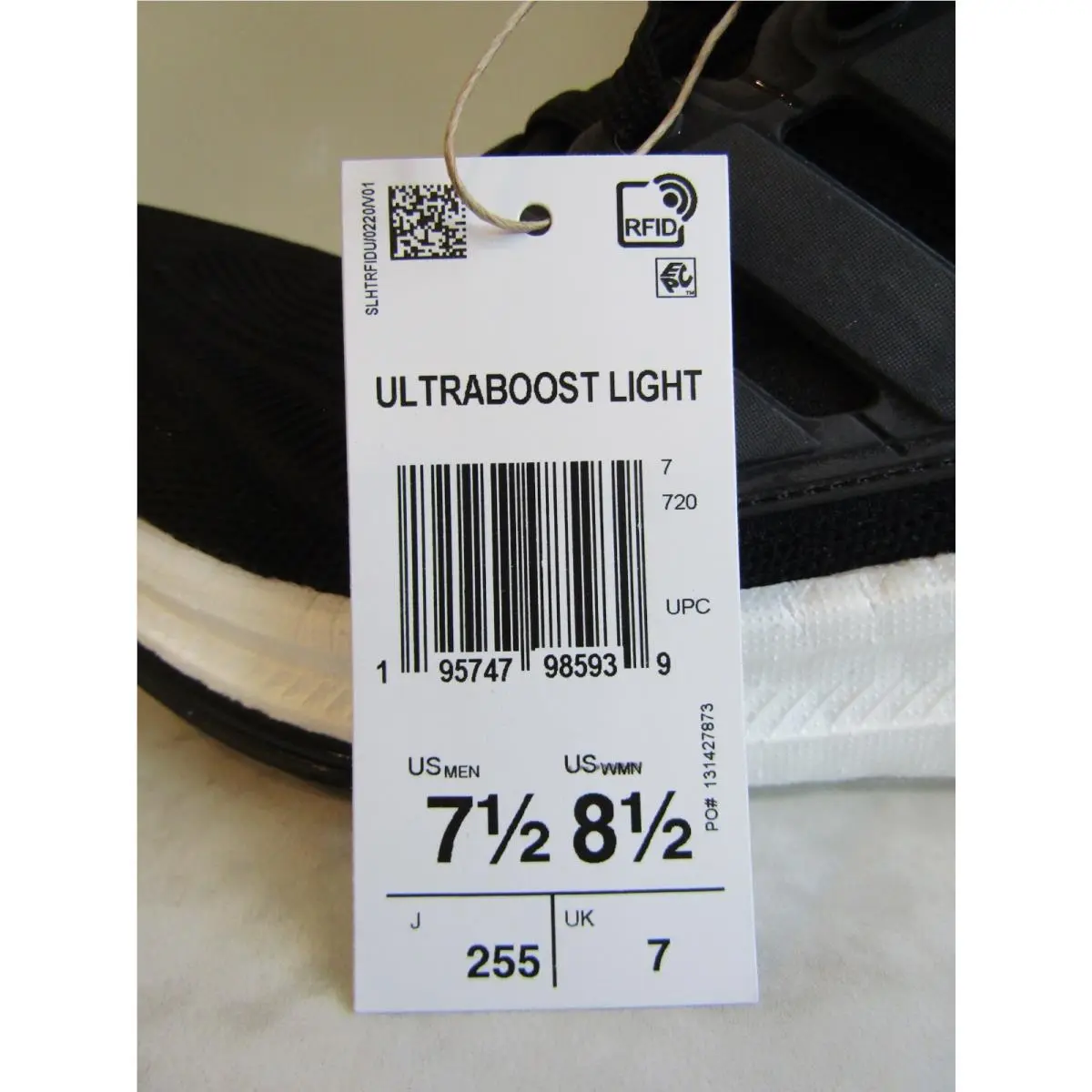Adidas shoes - adidas UltraBoost Light - UltraBoost Light - 195747985939 - Black 7
