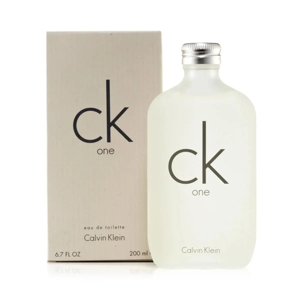 CK One Eau de Toilet Edt 6.7 oz Unisex 743 Large Size by Calvin Klein