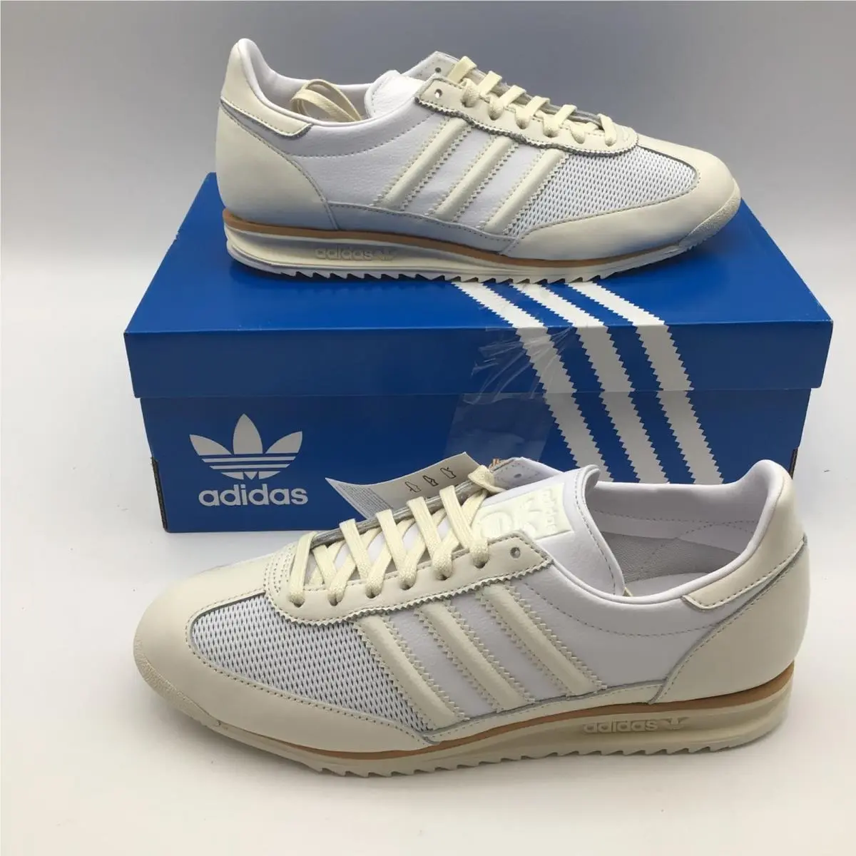 Adidas SL 72 OG W Womens Sneakers White Cream Athletic Shoes Size 9 JH9887