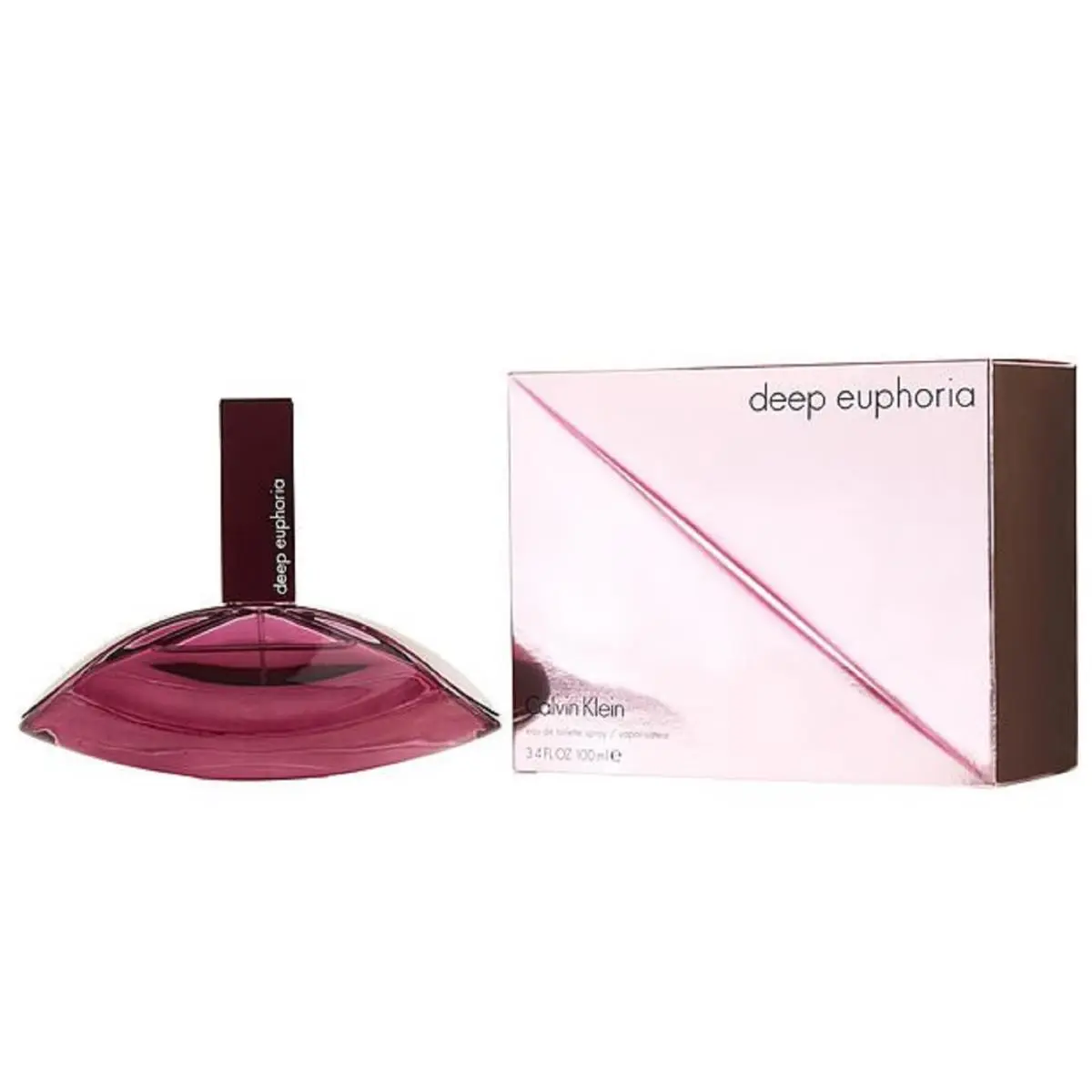 Deep Euphoria  3.4 oz / 100 ml Eau de Toilette Women Perfume Spray by Calvin Klein
