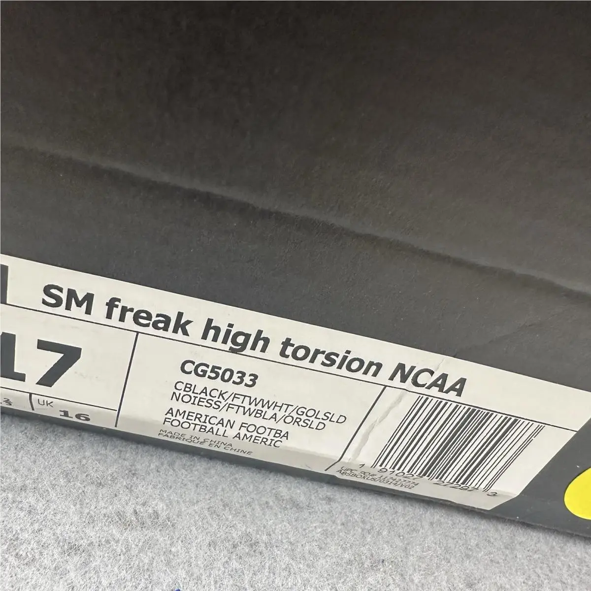 Adidas shoes - adidas SM Freak - Freak - CG5033 - Black 9