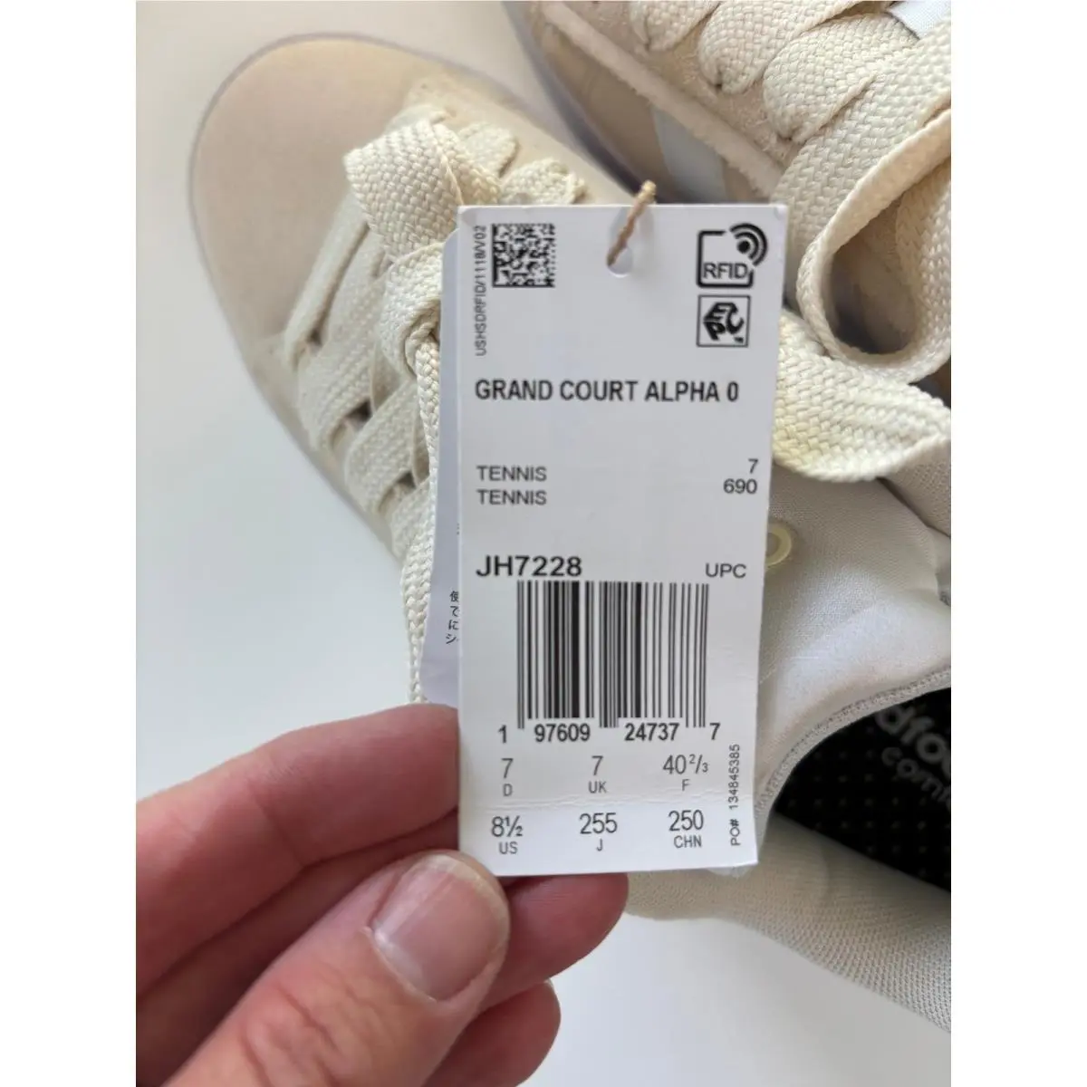 Adidas shoes - Grand Court Alpha 0 - Grand Court Alpha - Beige 5