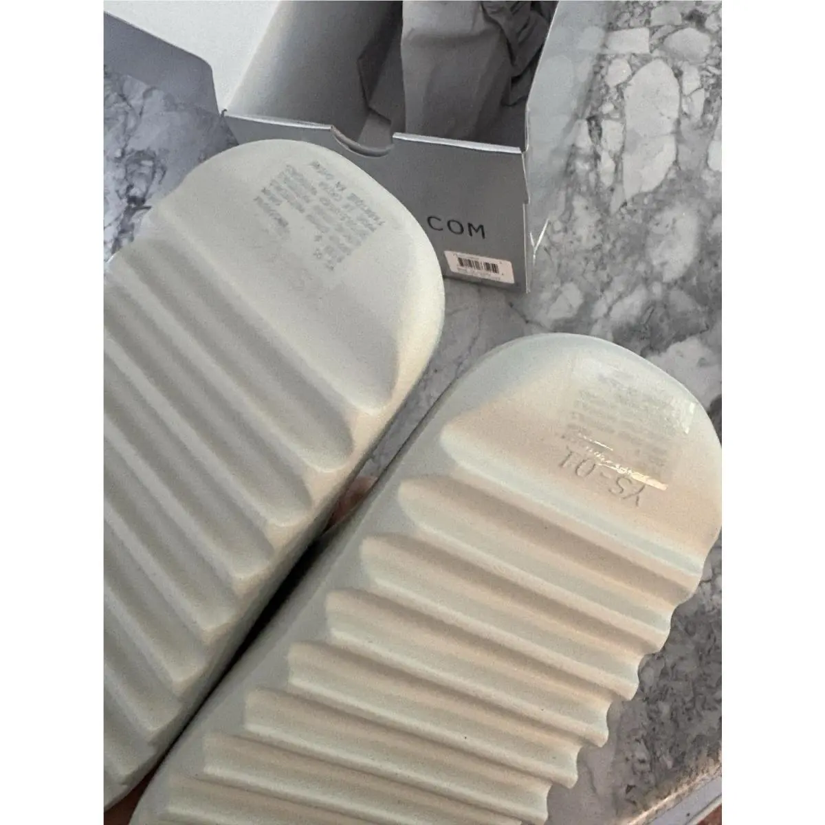 Adidas shoes - adidas Yeezy Slide - Yeezy Slide - FZ5897 - White 0