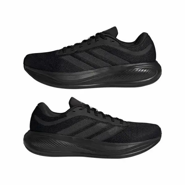 Adidas Men`s Response Runner 2.0 Running Sneaker Black Blue Sizes 8.5 M