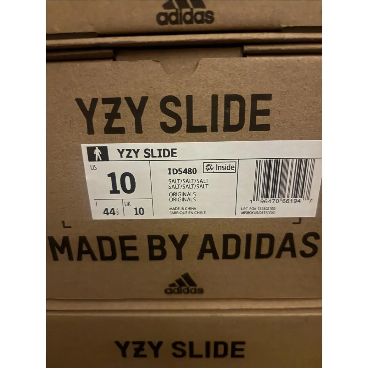 Adidas shoes - adidas Yeezy Slide - Yeezy Slide - Salt 3