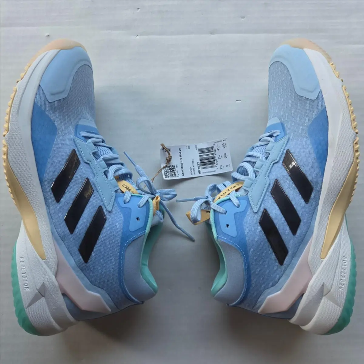 Adidas shoes - adidas Crazyflight - Crazyflight - Light Aqua Blue 16