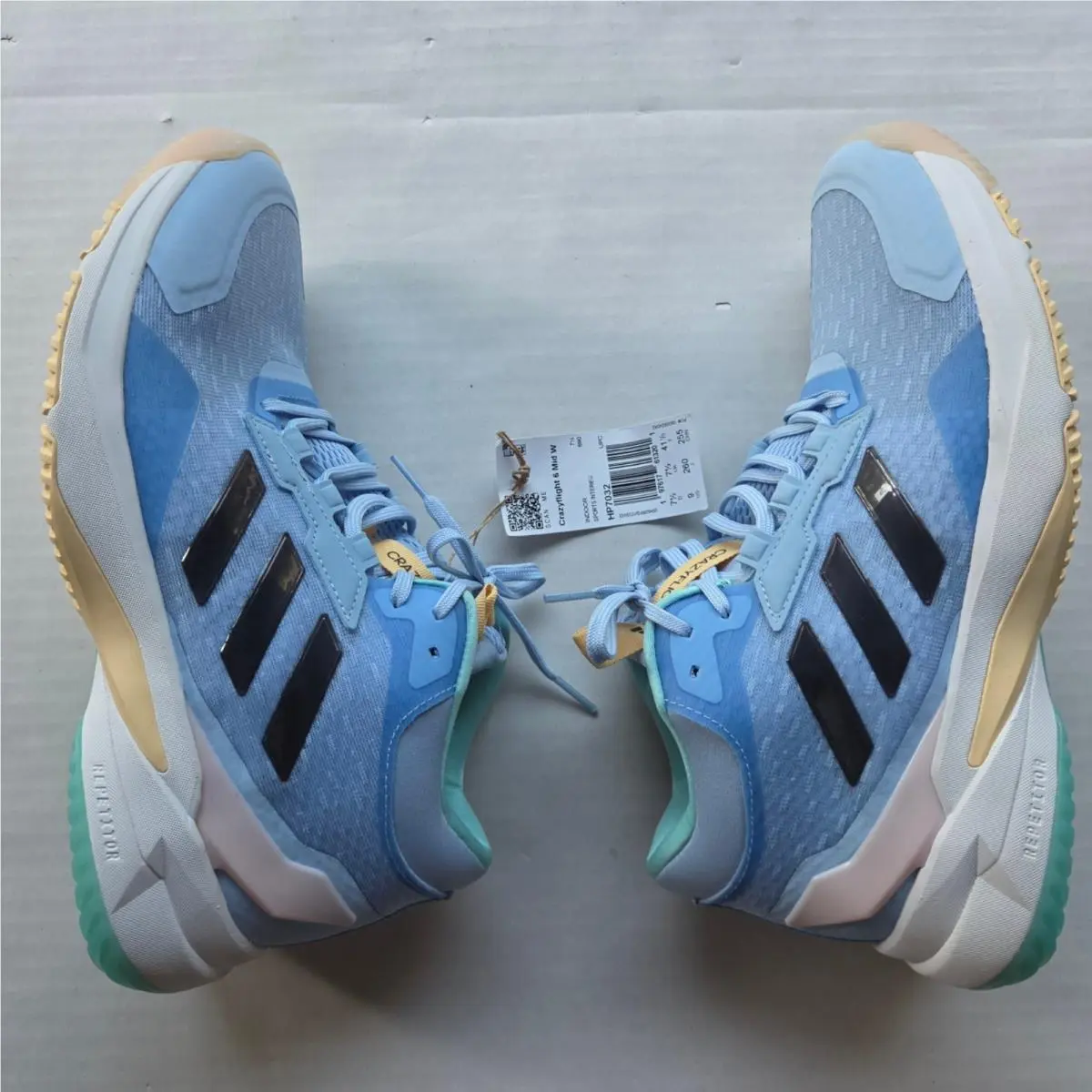 Adidas shoes - adidas Crazyflight - Crazyflight - Light Aqua Blue 2