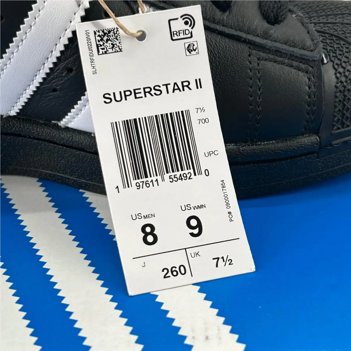 Adidas shoes - Superstar II - Superstar - Black 1