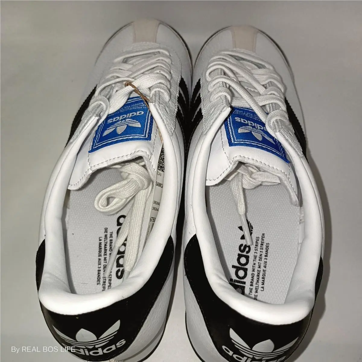 Adidas shoes - adidas Samoa+ - Cloud White / Black 3