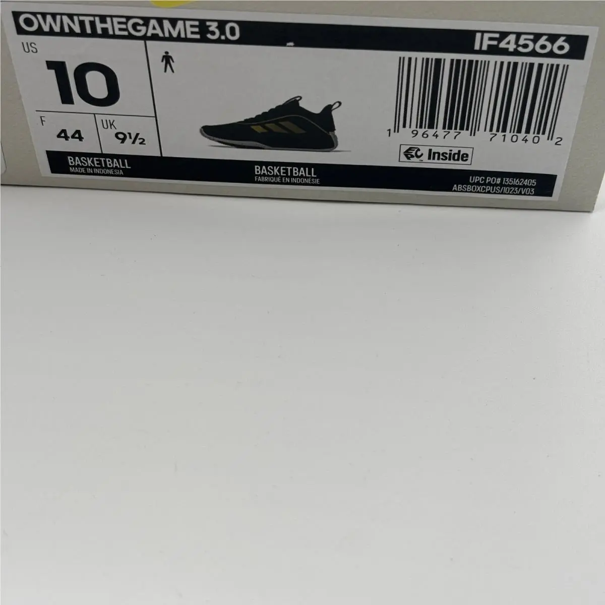 Adidas shoes - Own The Game 3.0 - Own The Game - Black 0
