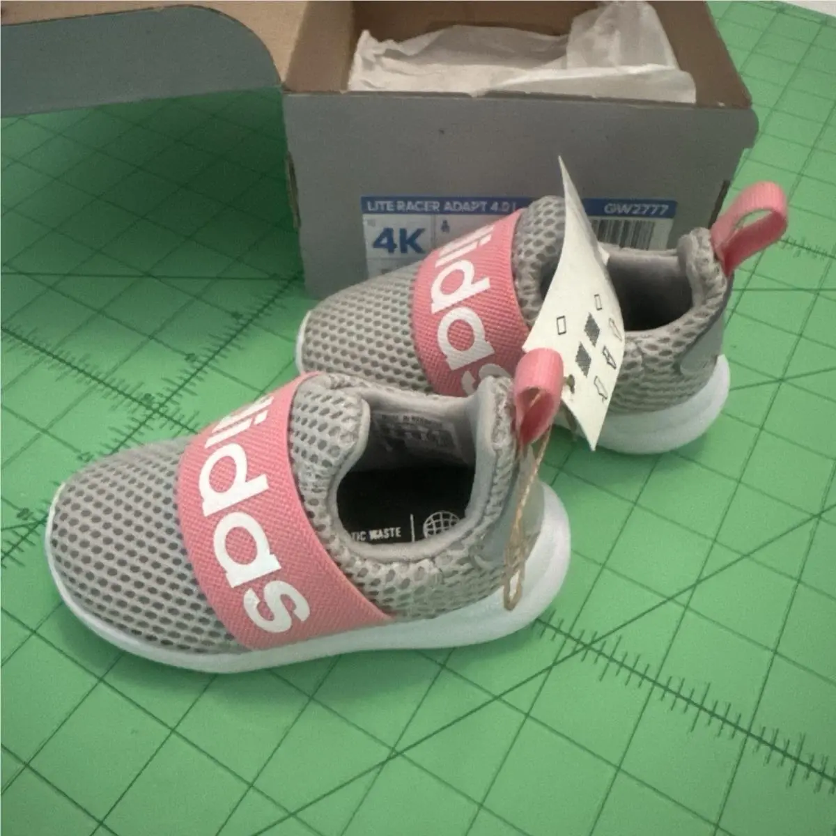 Adidas shoes - GW2777 - GW2777 - Grey/Super Pop (UPC: 194829327186) 2