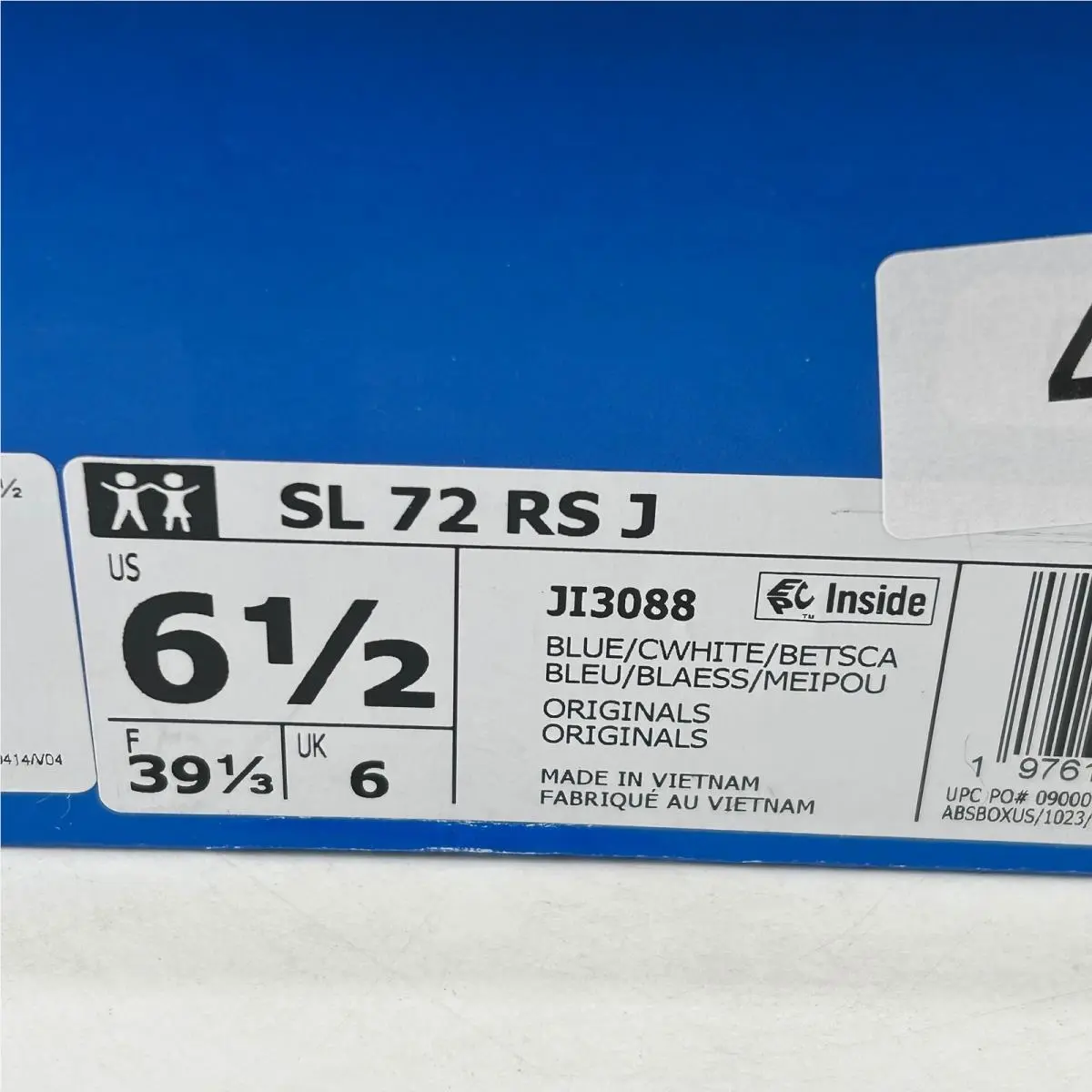 Adidas shoes - SL 72 RS J - Blue 2