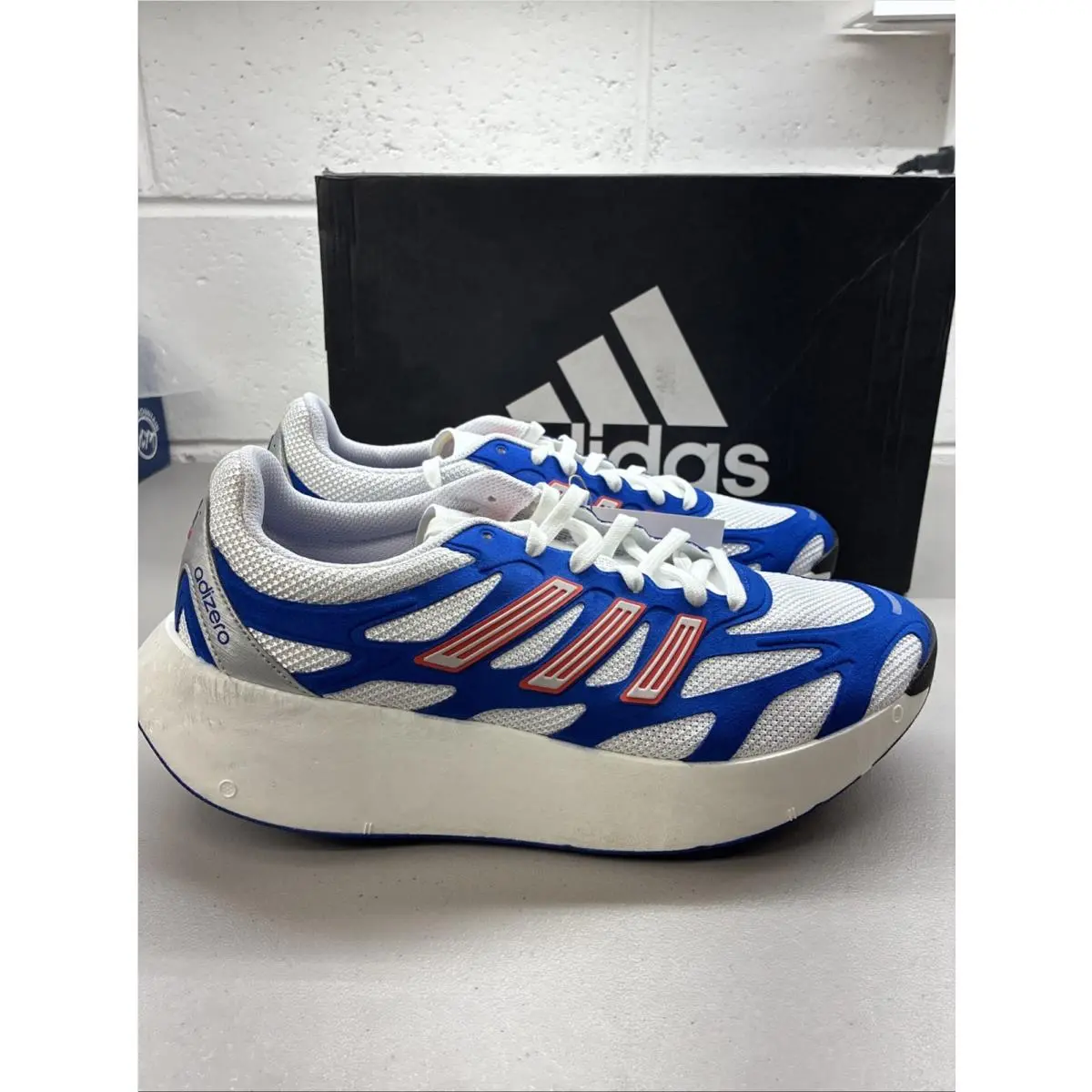 Adidas shoes - adidas Adizero Aruku - Adizero Aruku - JQ7392 - Red, White, Blue (UPC: 4067903736708) 4