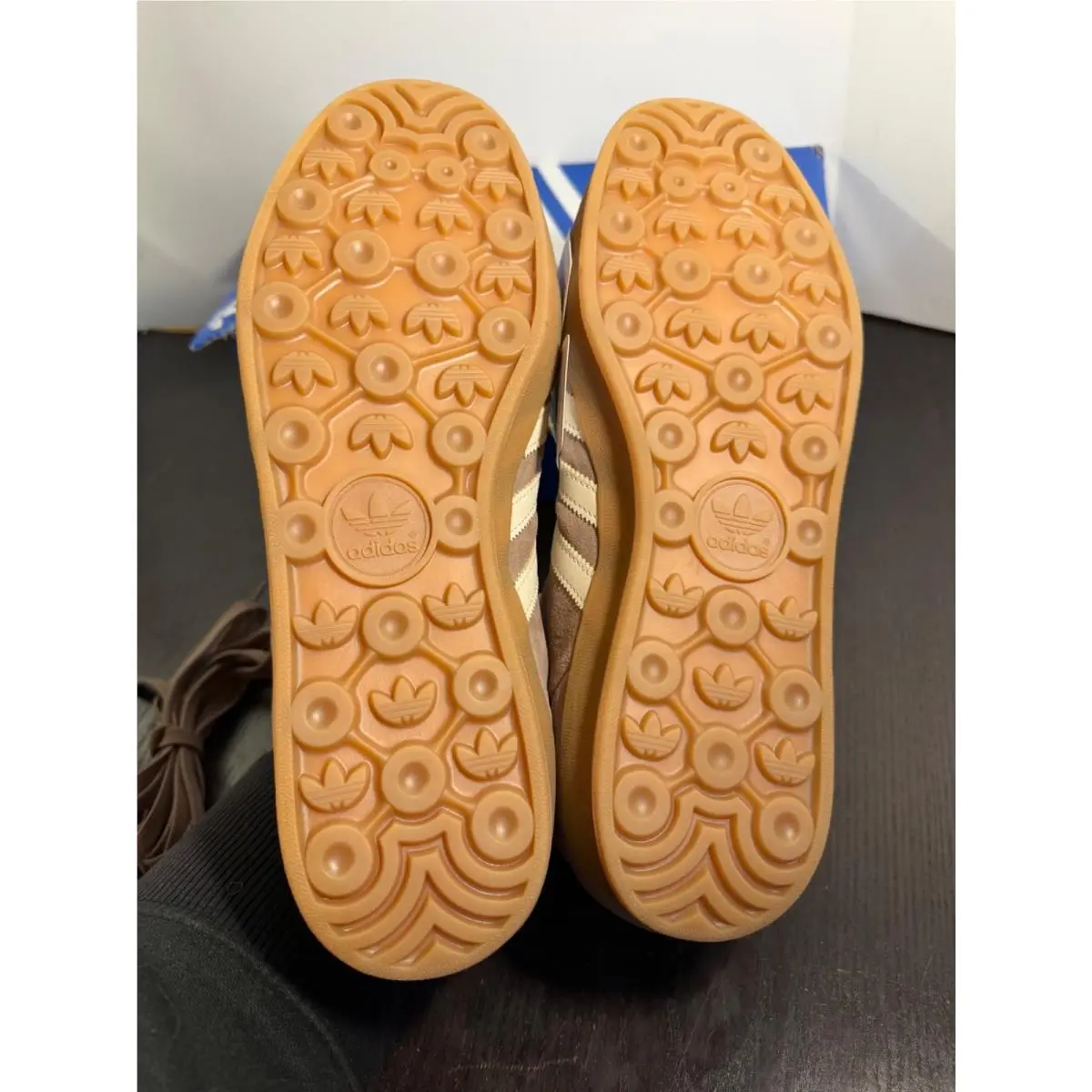 Adidas shoes - Brown, Cream 12