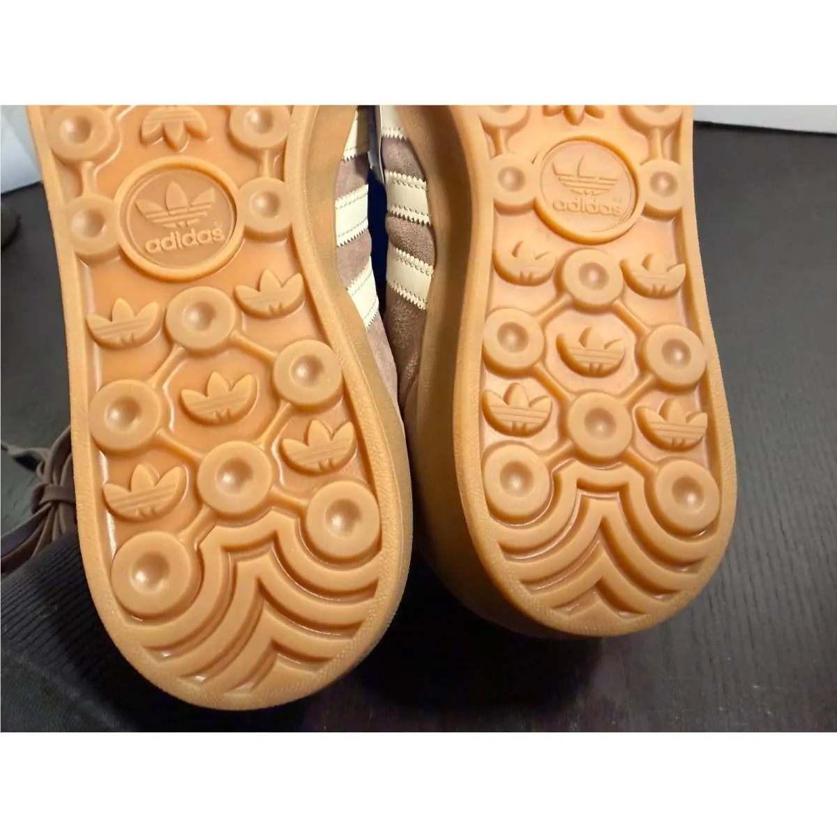 Adidas shoes - Brown, Cream 14