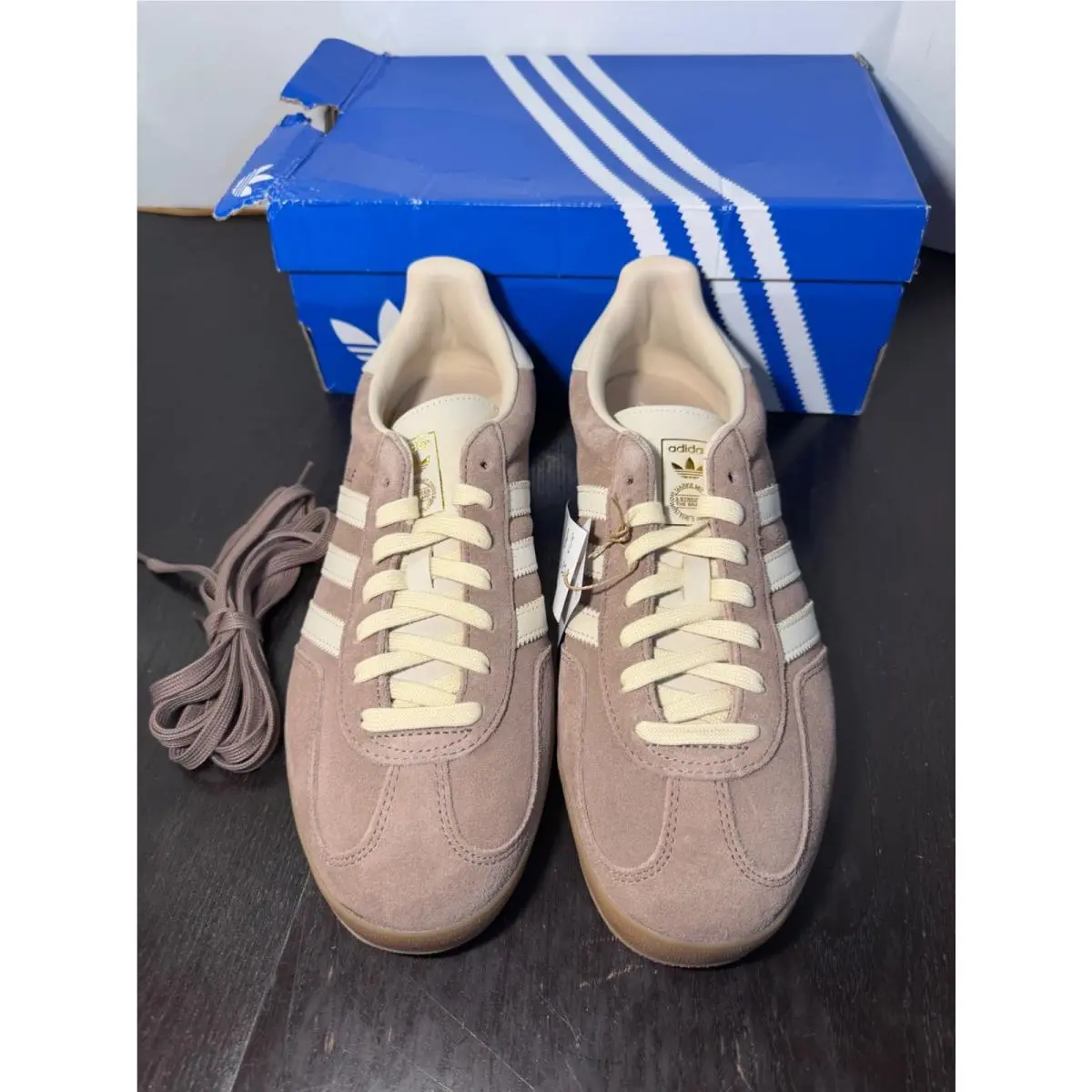 Adidas shoes - Brown, Cream 2