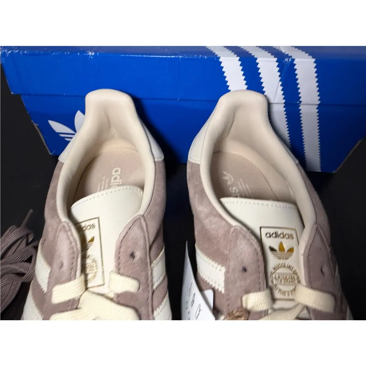 Adidas shoes - Brown, Cream 3