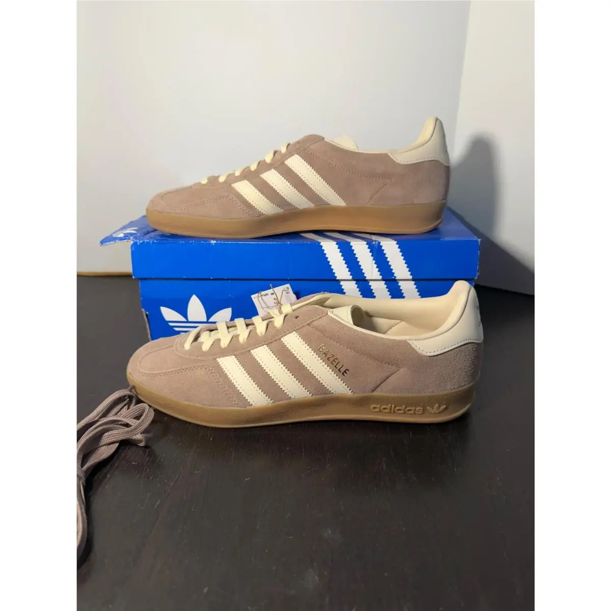 Adidas shoes - Brown, Cream 4