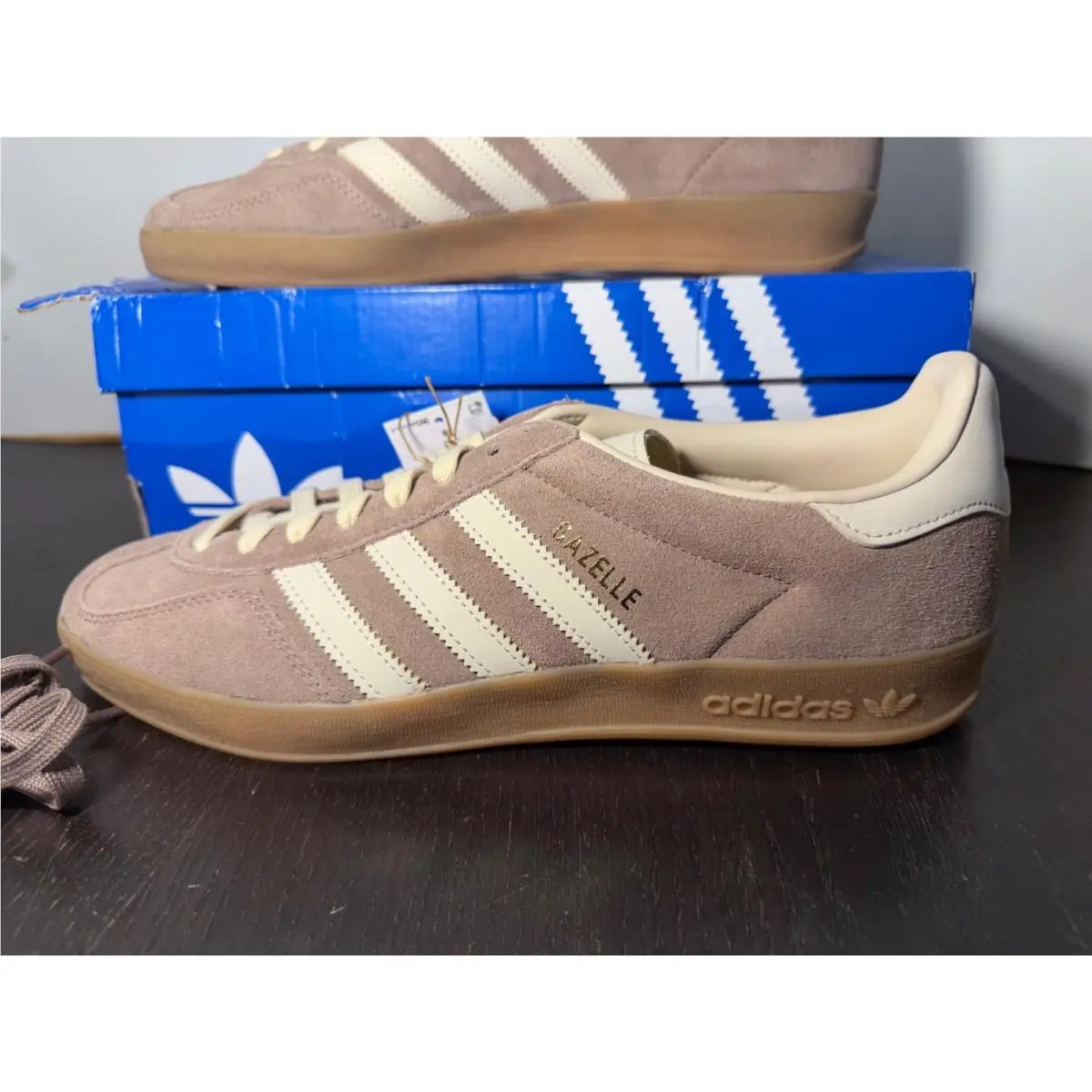 Adidas shoes - Brown, Cream 5