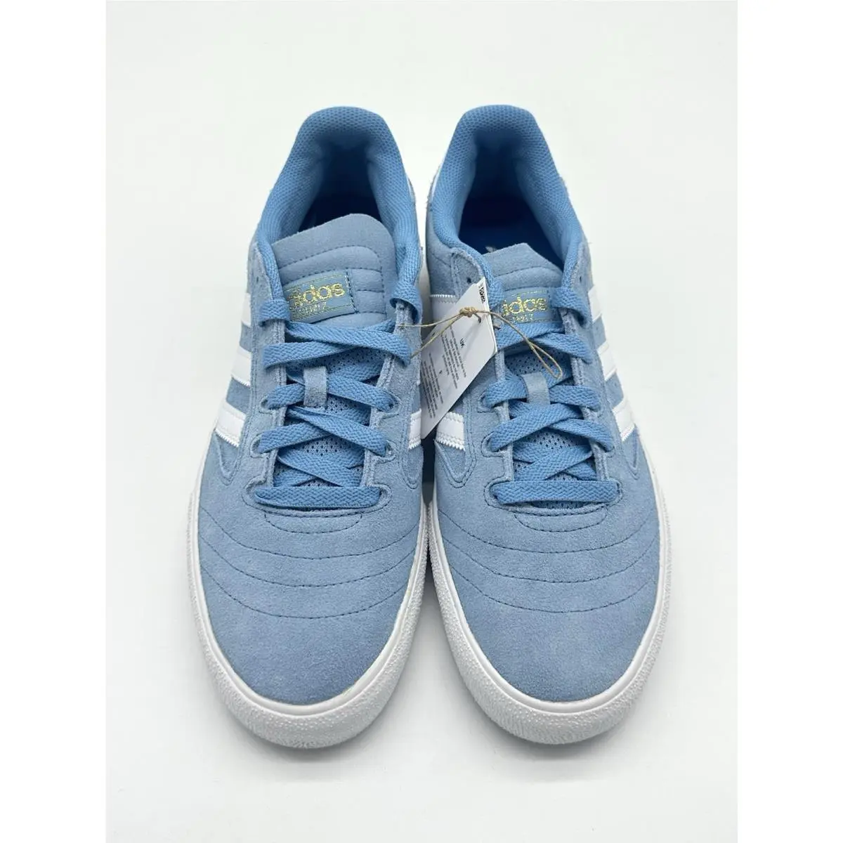 Adidas shoes - adidas Busenitz Vulc II - Busenitz Vulc - IF2095 - Sky Blue / Cloud White / Gold Metallic (UPC: 196478136942) 3