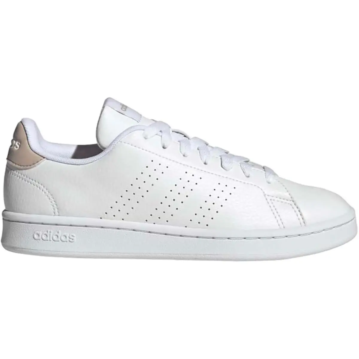 Adidas shoes - White/White/Wonder Taupe (UPC: 0195747981191) 4