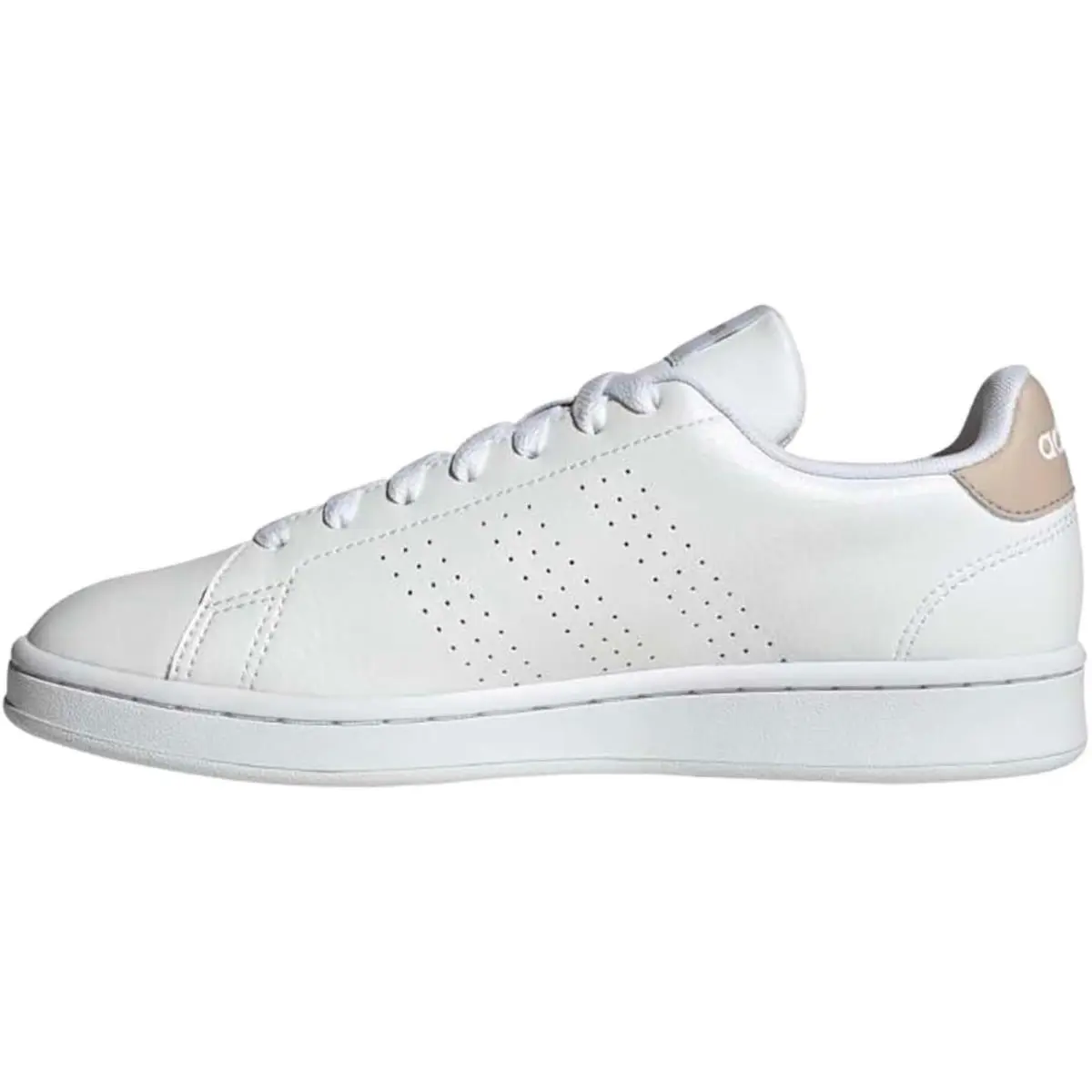 Adidas shoes - White/White/Wonder Taupe (UPC: 0195747981191) 6