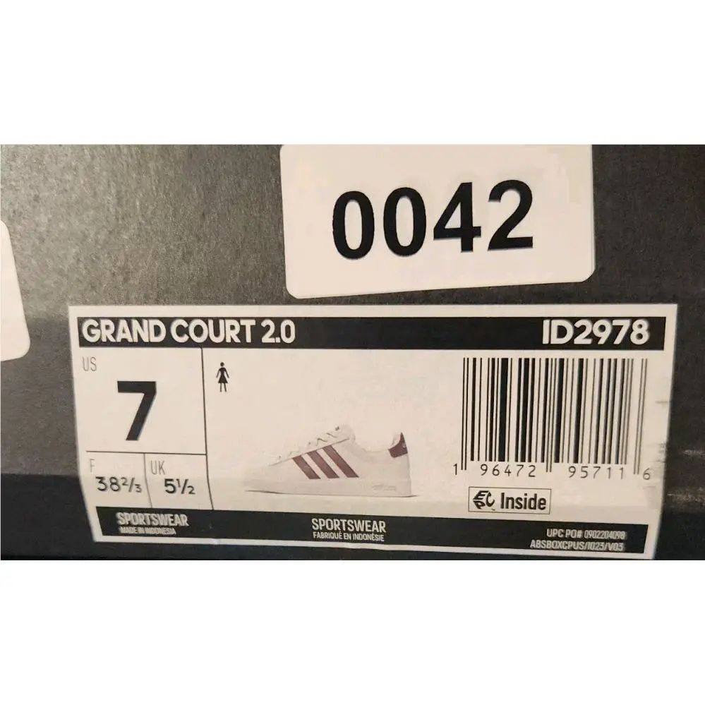 Adidas shoes - adidas Grand Court - Grand Court - ID2978 - White (UPC: 196471323691) 7