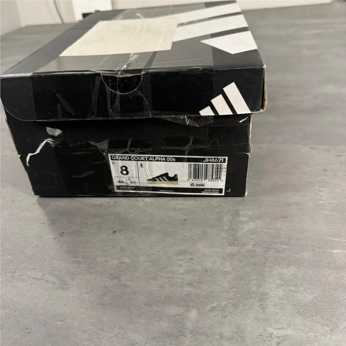 Adidas shoes - adidas Grand Court Alpha 00s - Black 5