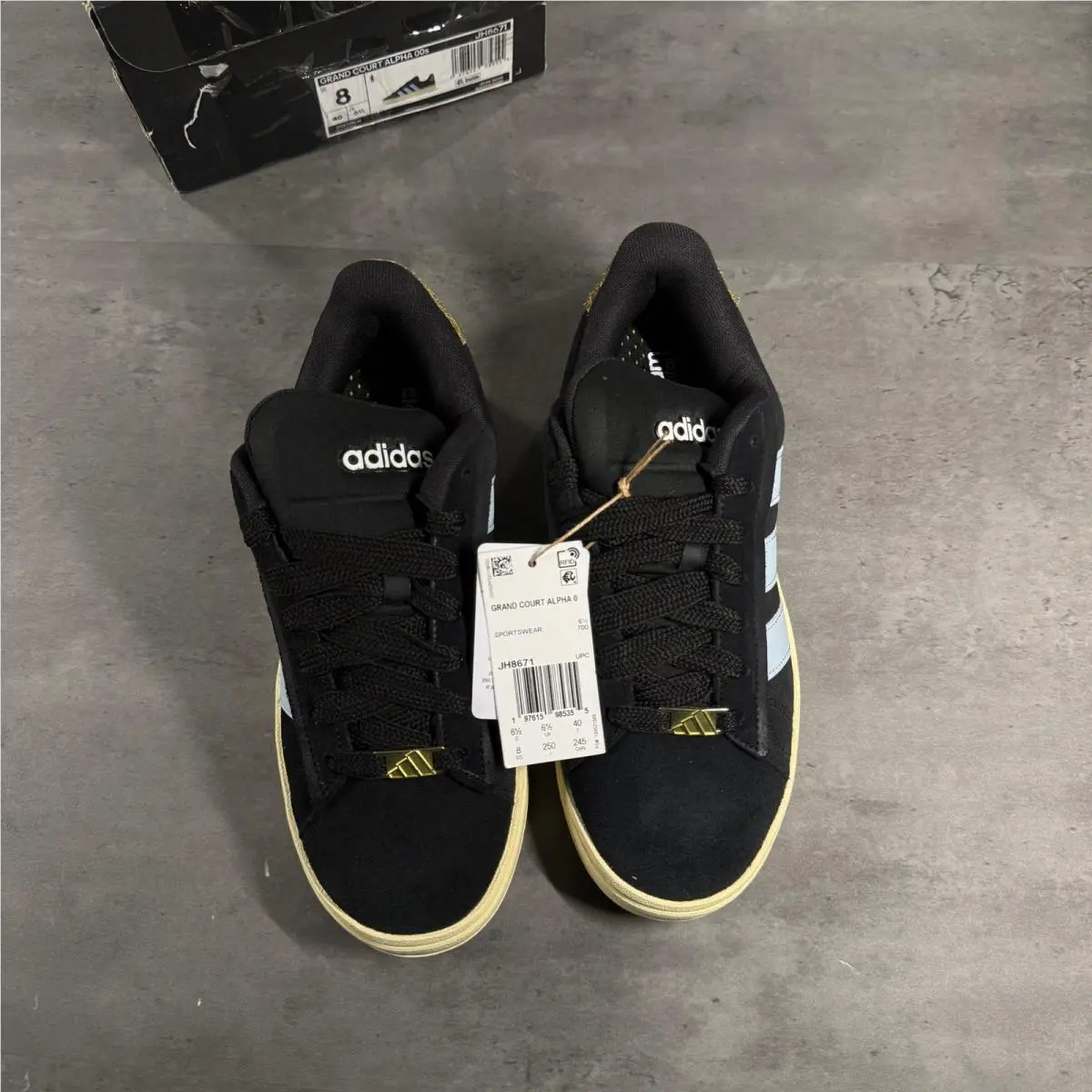Adidas shoes - adidas Grand Court Alpha 00s - Black 1