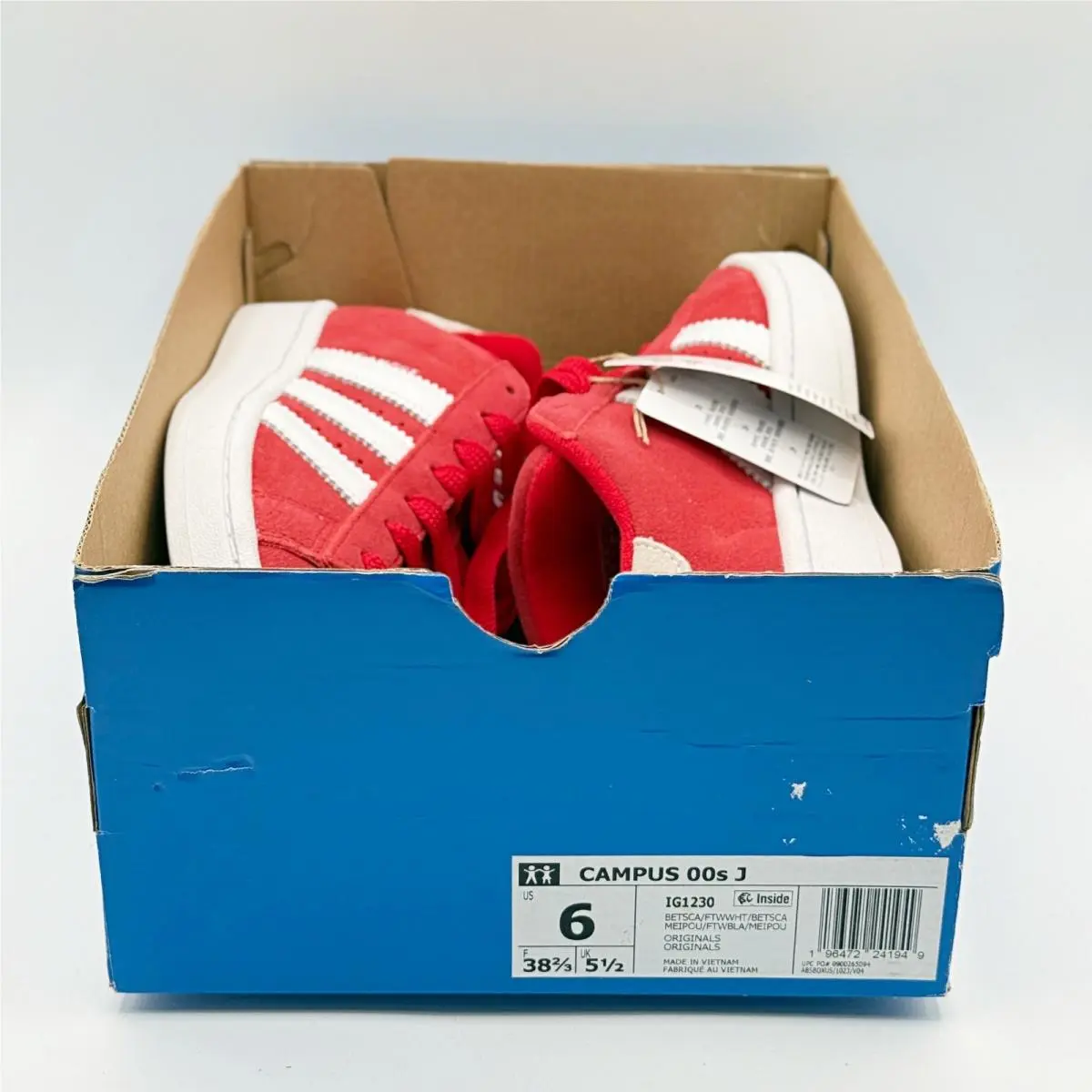 Adidas shoes - Red (UPC: 196472241949) 0