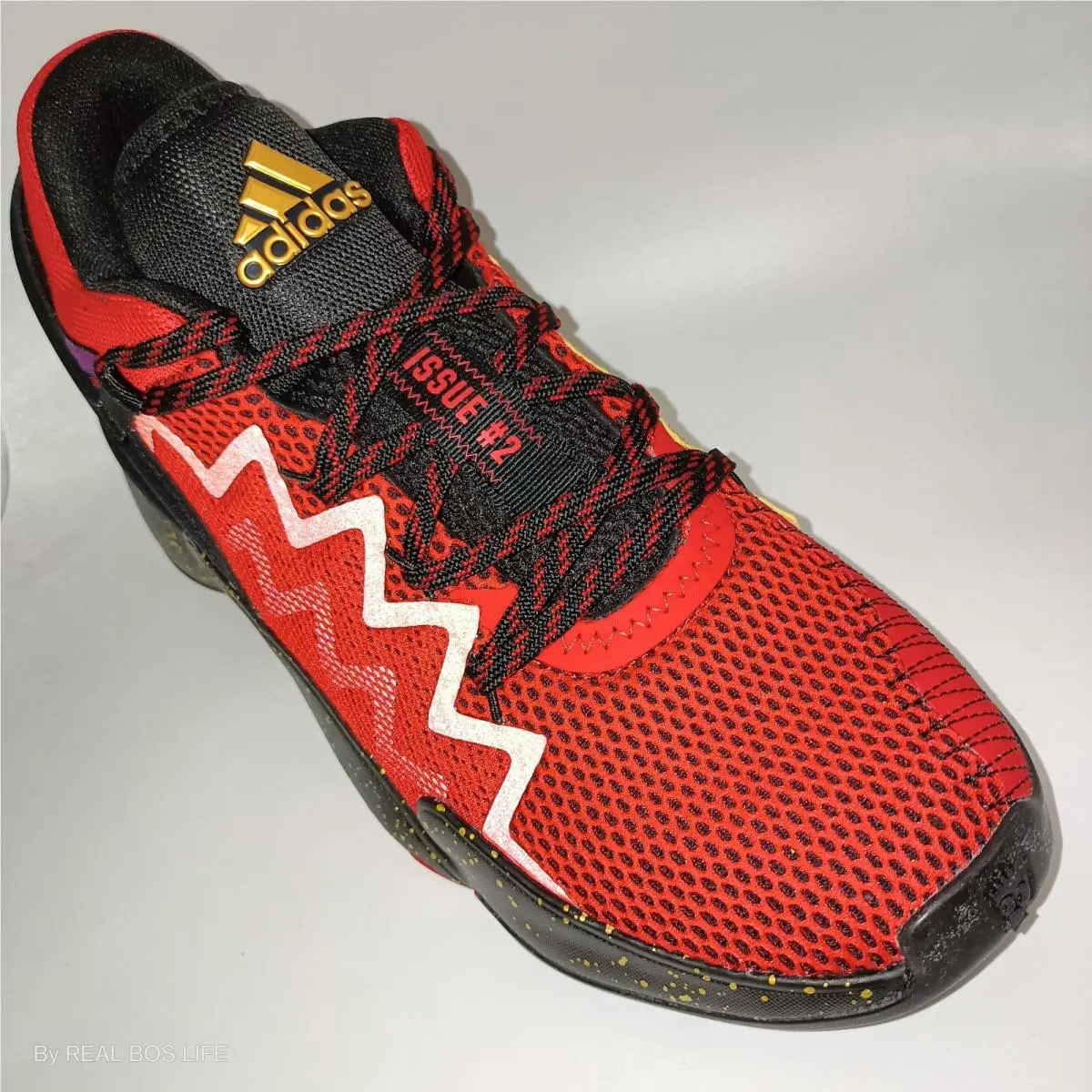 Adidas shoes - adidas D.O.N. Issue #2 - Issue - Red 3