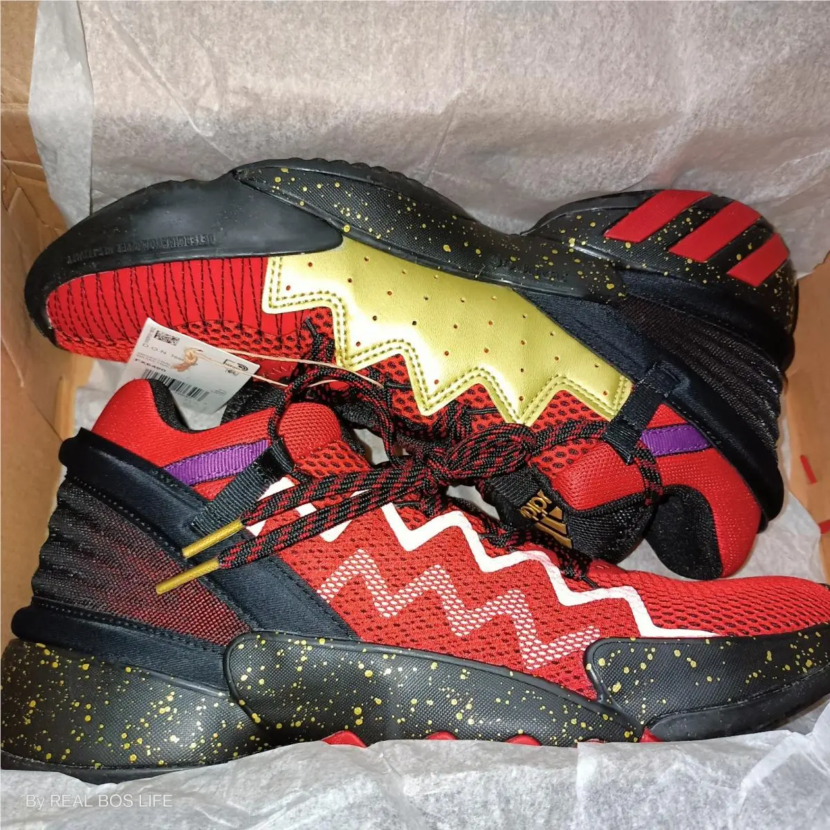 Adidas shoes - adidas D.O.N. Issue #2 - Issue - Red 5