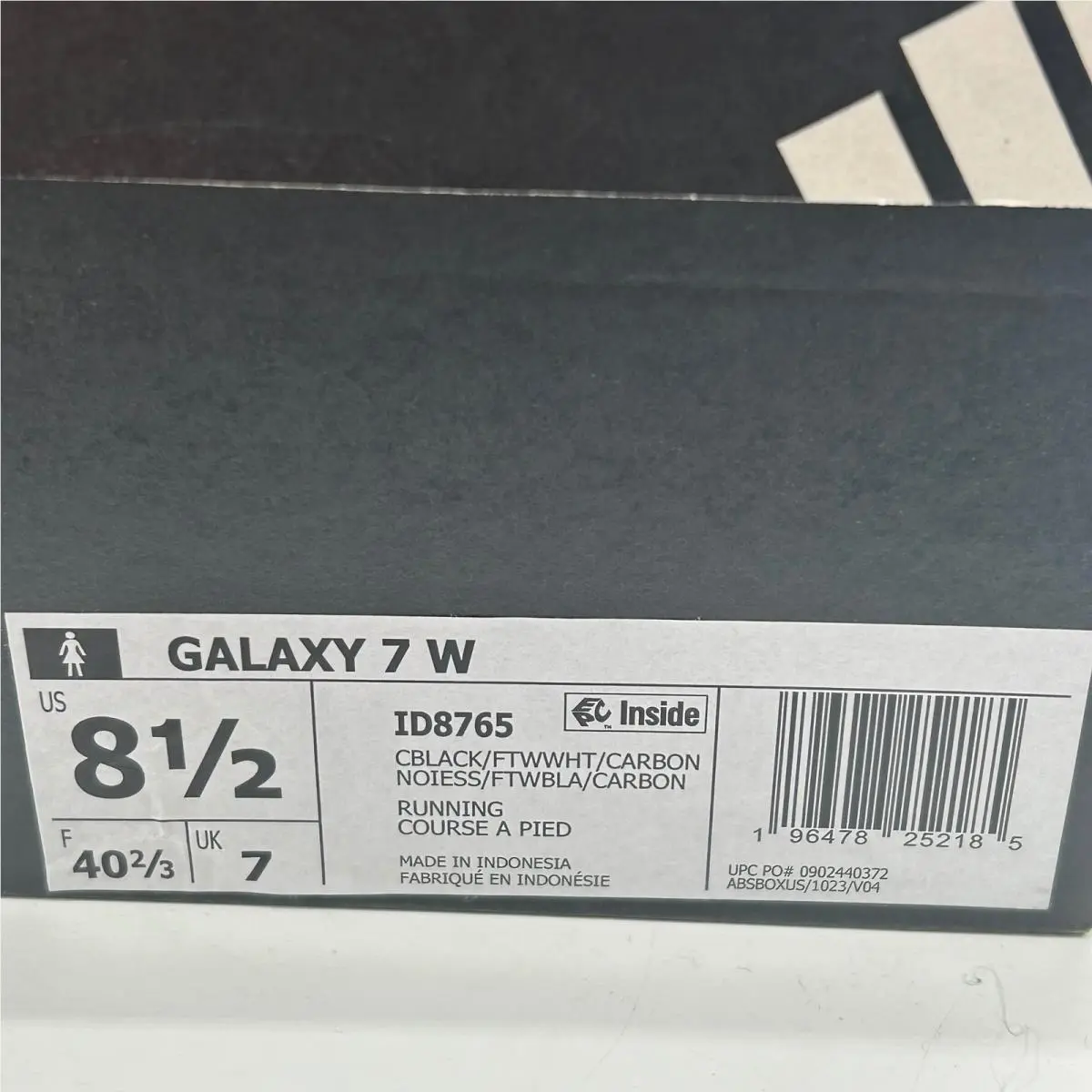 Adidas shoes - adidas Galaxy 7 W - Galaxy - Black 1