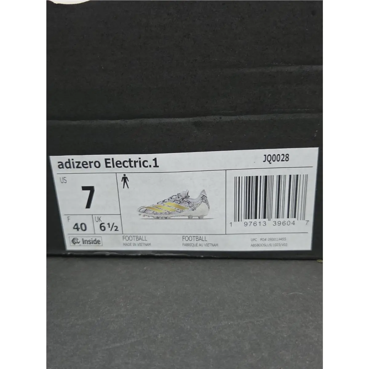 Adidas shoes - adidas Adizero Electric 1 - Adizero Electric - JQ0028 - White (UPC: 197613396047) 5