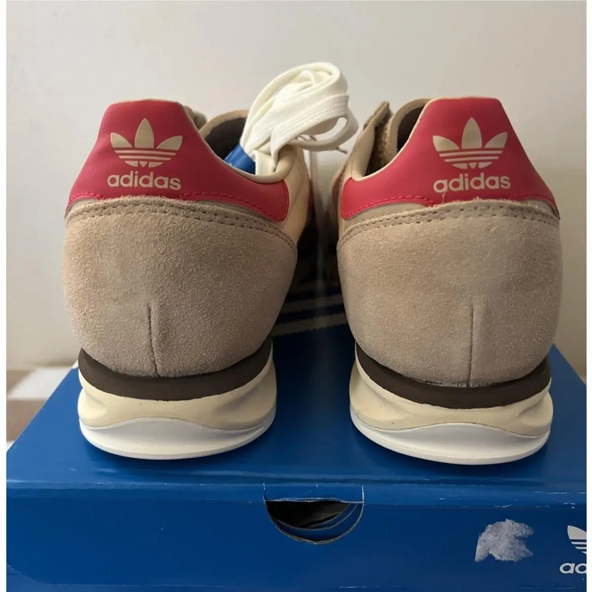 Adidas shoes - adidas SL 72 - JS0749 - Magic Beige/Pure Ruby/Sand Strata 9