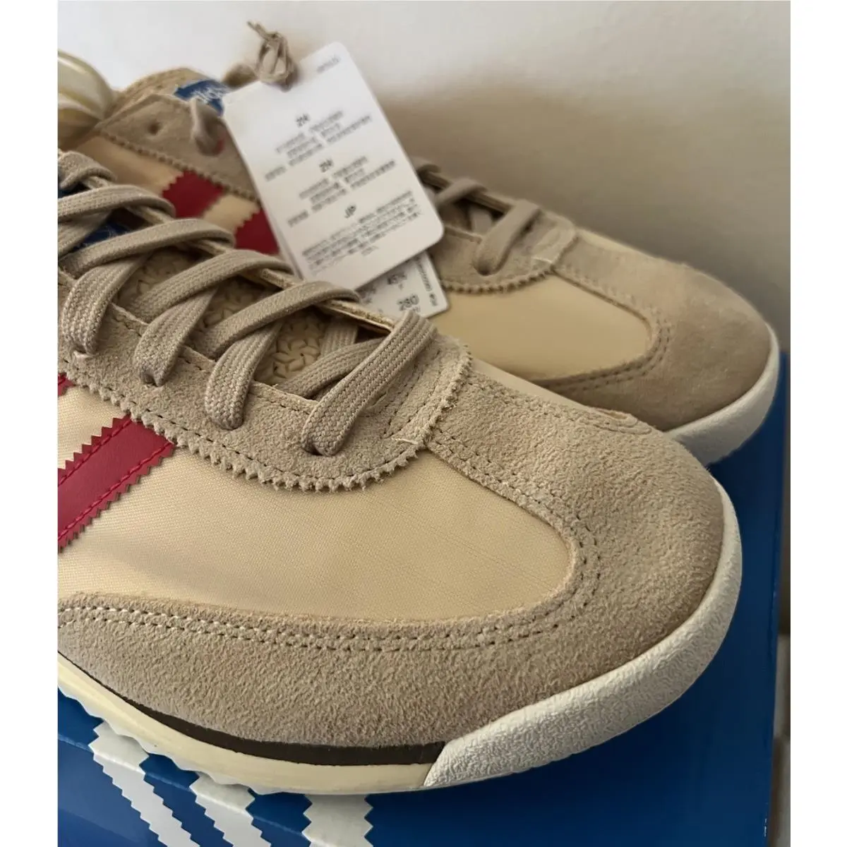 Adidas shoes - adidas SL 72 - JS0749 - Magic Beige/Pure Ruby/Sand Strata 3