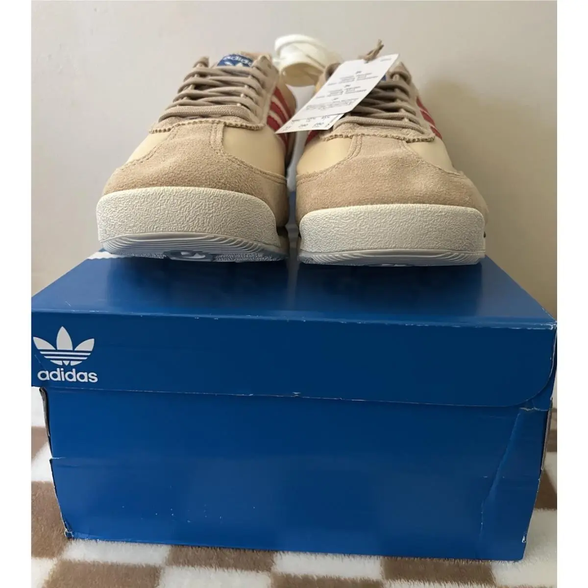 Adidas shoes - adidas SL 72 - JS0749 - Magic Beige/Pure Ruby/Sand Strata 5