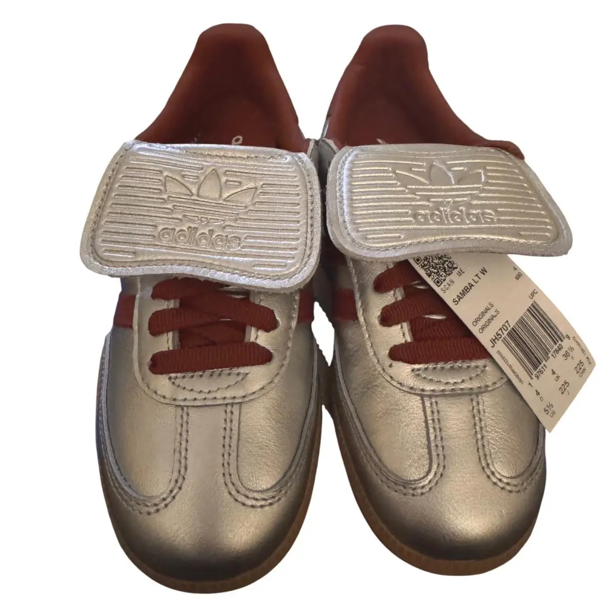 Adidas shoes - adidas Samba LT W - Samba - Silver 4