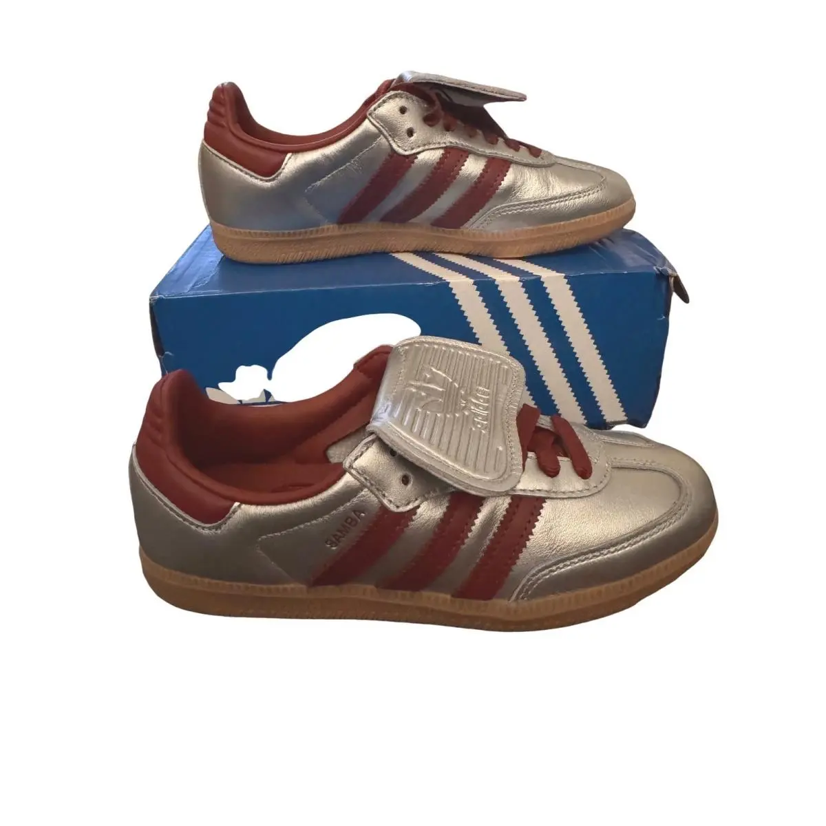 Adidas shoes - adidas Samba LT W - Samba - Silver 5