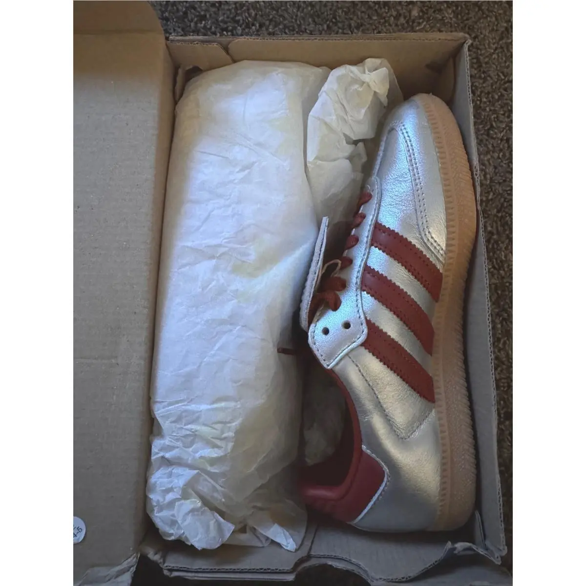 Adidas shoes - adidas Samba LT W - Samba - Silver 2