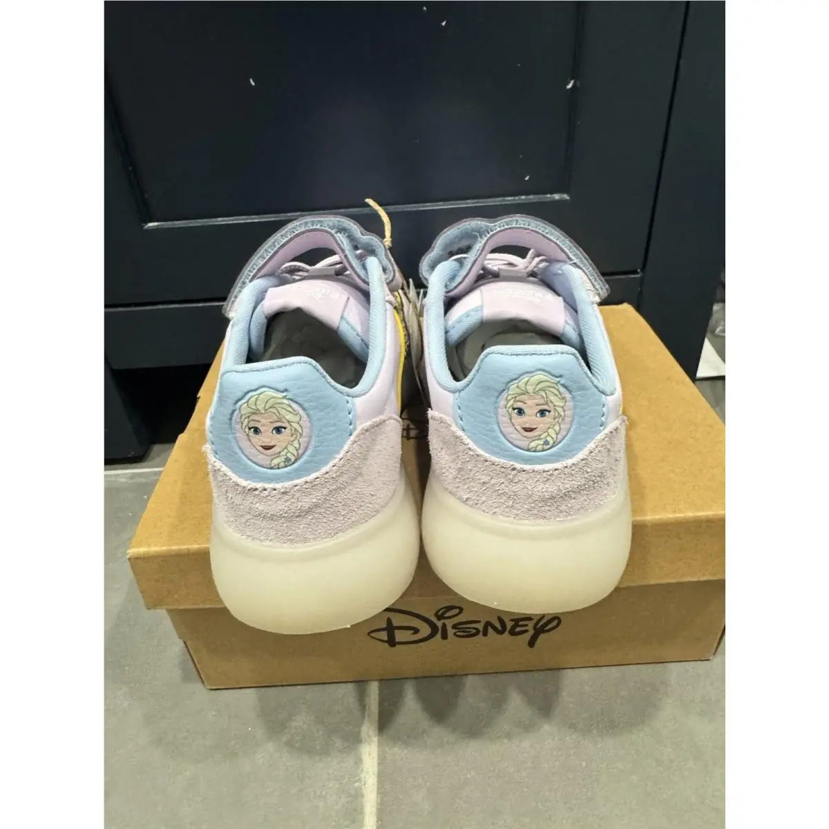 Adidas shoes - adidas DISNEY - DISNEY - Ice Lavender / Gold Metallic / Glow Blue 4