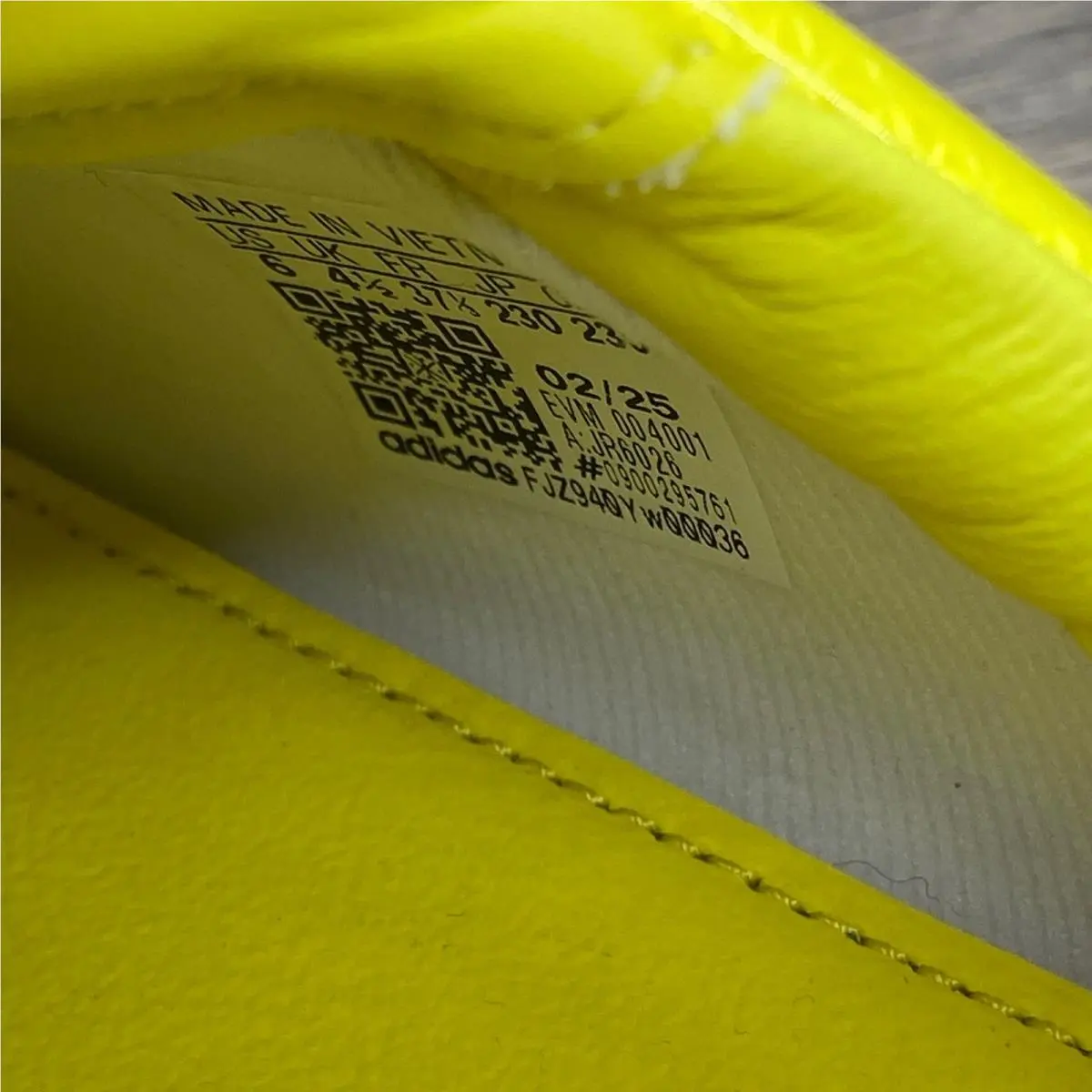 Adidas shoes - Taekwondo F50 W - Taekwondo - Yellow 3
