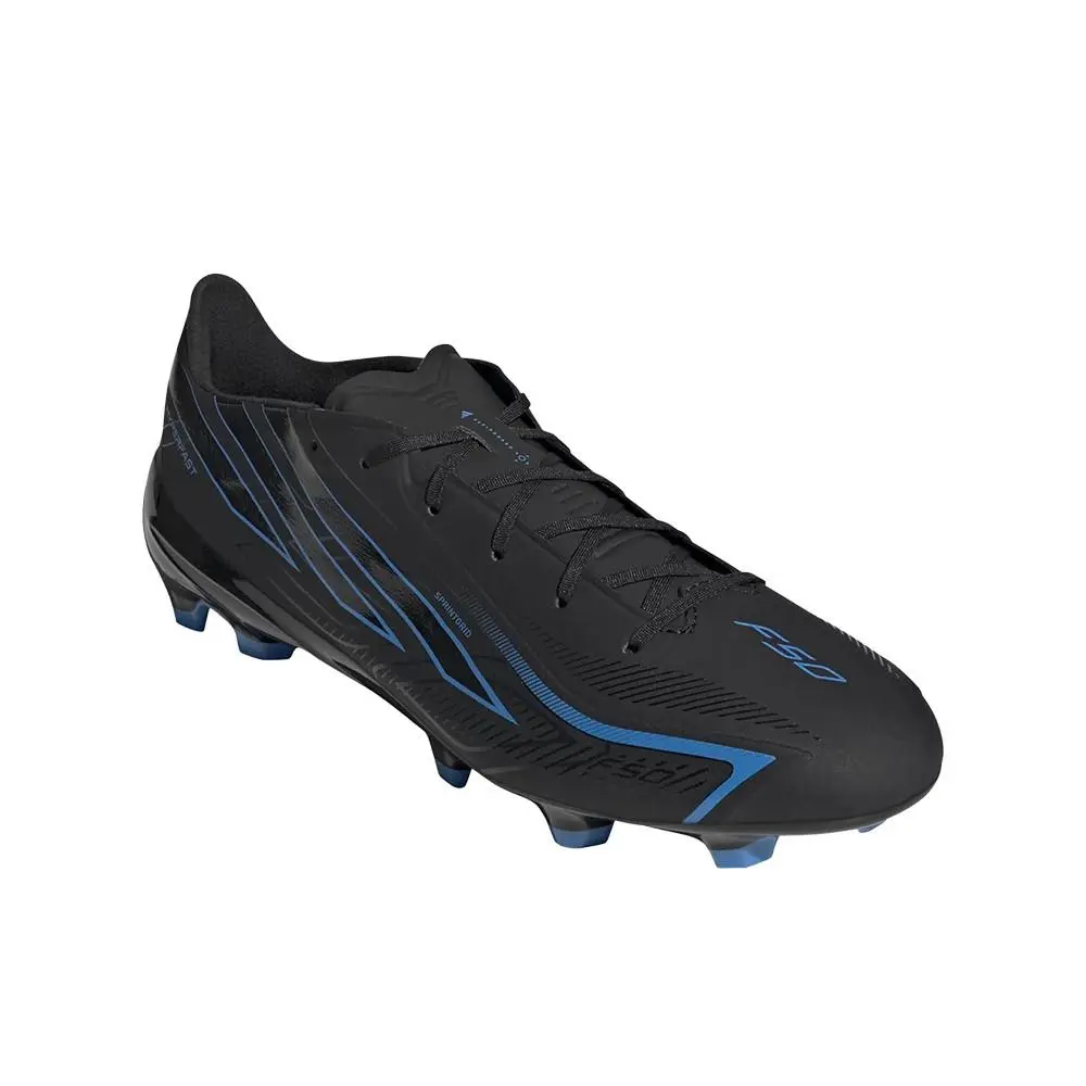 Adidas shoes - adidas F50 Hyperfast League Firm Ground Soccer Cleats - SB1158-KJ3414 - Black (UPC: 198328193372) 0
