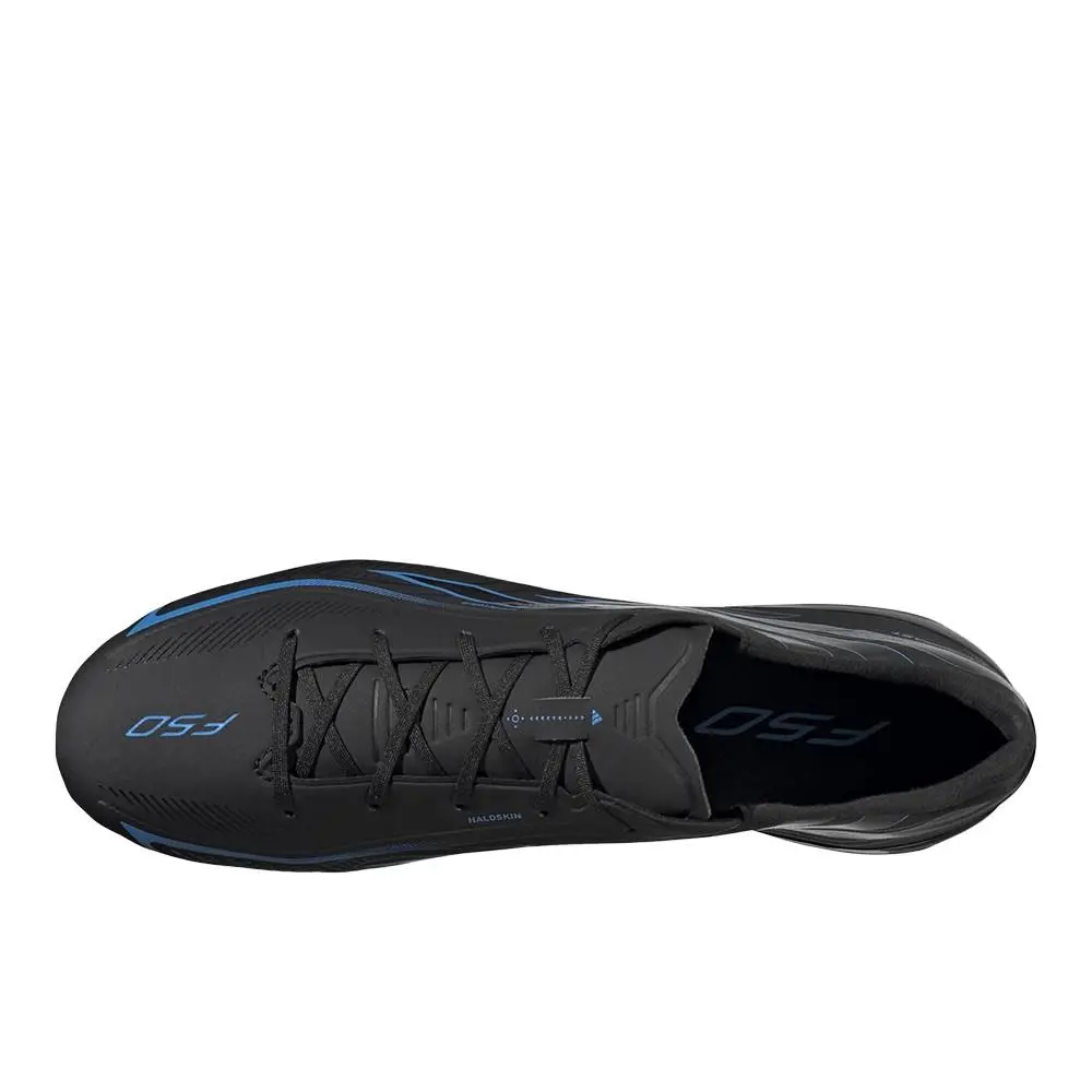 Adidas shoes - adidas F50 Hyperfast League Firm Ground Soccer Cleats - SB1158-KJ3414 - Black (UPC: 198328193372) 2