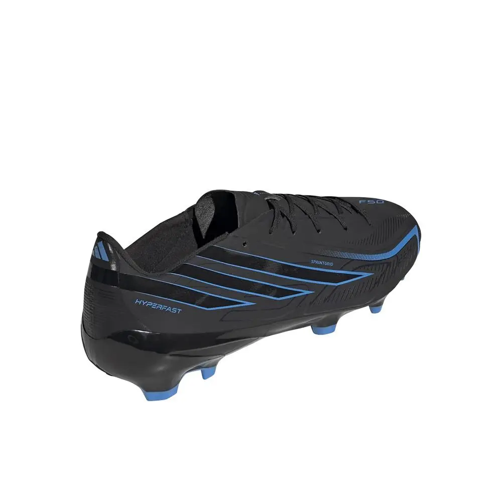 Adidas shoes - adidas F50 Hyperfast League Firm Ground Soccer Cleats - SB1158-KJ3414 - Black (UPC: 198328193372) 4