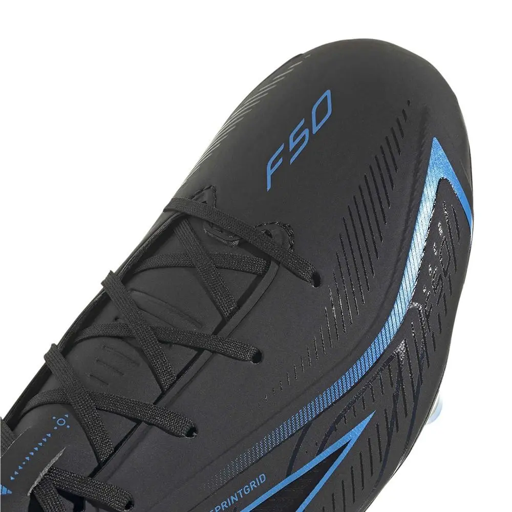 Adidas shoes - adidas F50 Hyperfast League Firm Ground Soccer Cleats - SB1158-KJ3414 - Black (UPC: 198328193372) 5